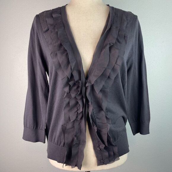 NWT LOFT Cardigan Sweater Size L - Picture 1 of 7